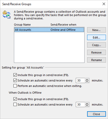 where is the settings icon in outlook 365