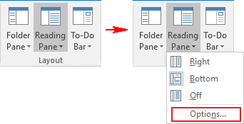 Layout Outlook 2016