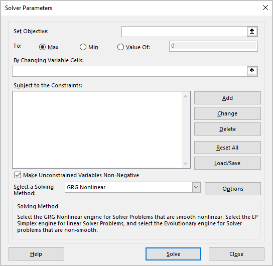 using-solver-microsoft-excel-365