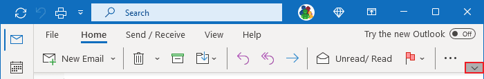Customize the Ribbon in Outlook - Microsoft Outlook 365