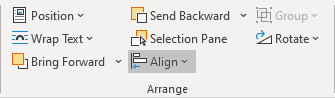 can you align the boxes the grid in openoffice drawing