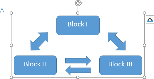 ms word grouping objects