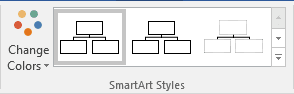 SmartArt Styles in Word 2016