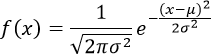 Normal or Gaussian distribution in Word 2016