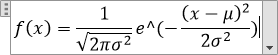 second linear part in Word 2016