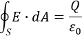 Gauss's law in Word 365