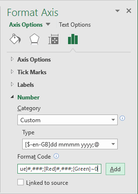 excel 2016 chart axis labels