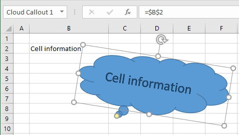 how to add shapes in excel 2016