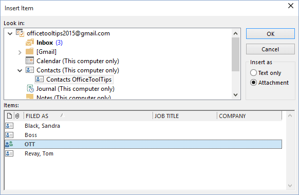 import contacts to outlook contact group