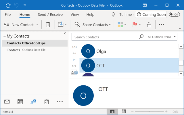 syncing outlook contact groups to gsuite