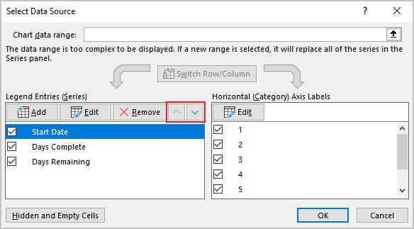 Select Data Source in Excel 365