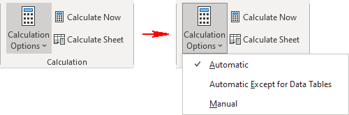 Recalculating The Worksheet Microsoft Excel 365 3201