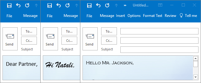 How to customize your Outlook messages - Microsoft Outlook 2016