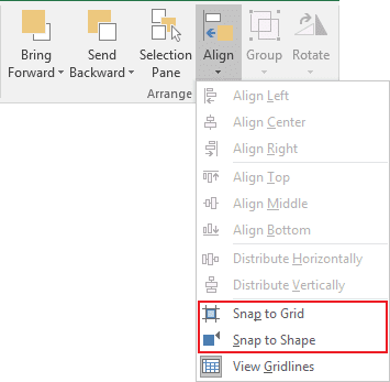 how to add shapes in excel 2016