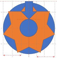 Arrow to the circle in PowerPoint 365