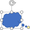 Cloud shape in PowerPoint 2016