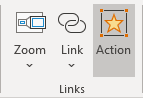 Action in PowerPoint 365