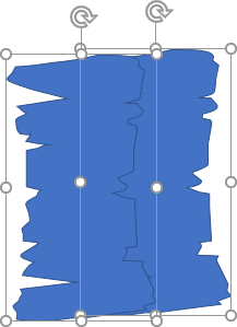 Duplicated shape l in PowerPoint 2016