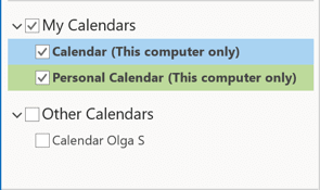 How To See Multiple Calendars In One Calendar View Microsoft Outlook 365