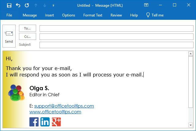 text from outlook to cell phone