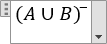 A Boolean algebra equation 2 in Word 2016