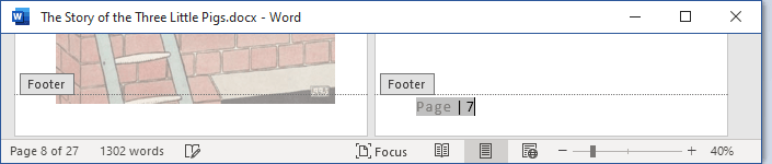 How To Skip Page Numbers For Some Pages In The Word Document Microsoft Word Undefined