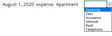 Dependent drop-down list in Excel 365