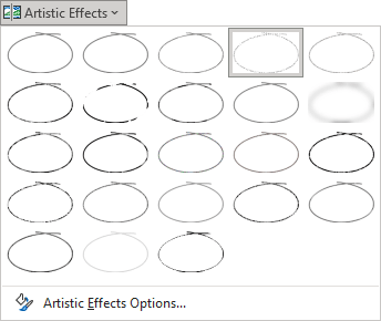 Pencil Sketch effect in PowerPoint 365