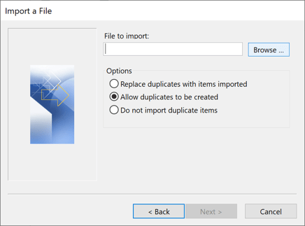 outlook 2016 import contacts csv format