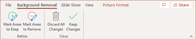 Background Removal in PowerPoint 365