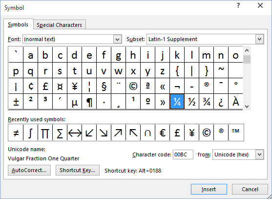 microsoft word math functions