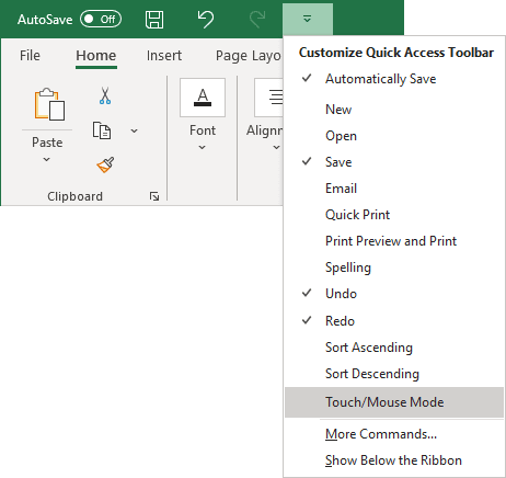 How to reduce ribbon size in Word - Microsoft Word undefined