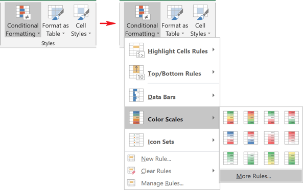 map chart excel 2016