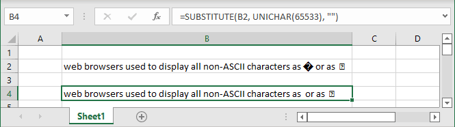 Function result in Excel 365