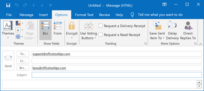 microsoft outlook 2015 send from only one email address