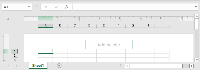 Adding A Header And Footer To The Worksheet Microsoft Excel 365