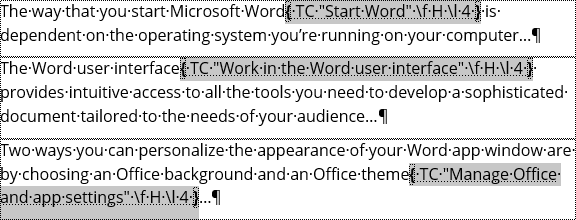 phrases with the word table