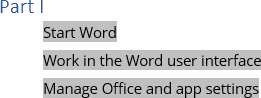 Table of Contents - non-existing phrases in Word 365