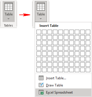 Excel Spreadsheet in PowerPoint 365