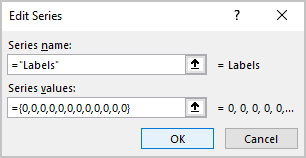Edit Series in Excel 365