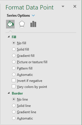 Series Options in Excel 365