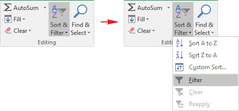 what are the different paste options in excel 2016