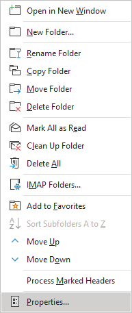 outlook 2016 archive folder offline