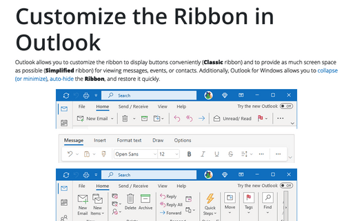 outlook 365 shortcuts