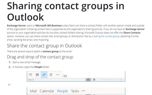 unable to create contact group in outlook 2016