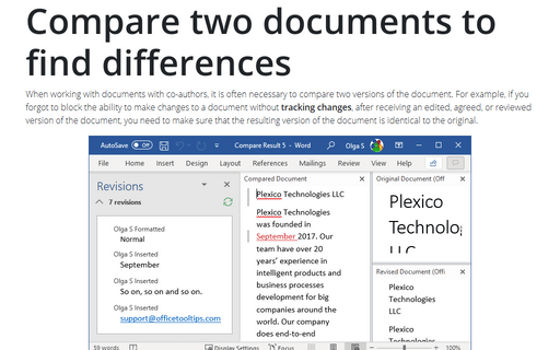 how to have two word documents open side by side